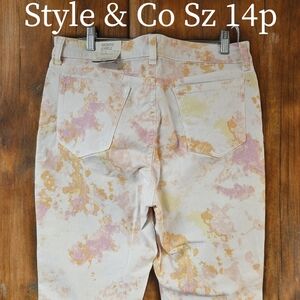 Style and Co Women's High-rise Sz 14p